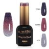 Oja Semipermanenta Termica 3 Culori LUXORISE ThermoCool - True Grace 10ml