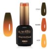 Oja Semipermanenta Termica 3 Culori LUXORISE ThermoCool - Twinkling Twirl 10ml Oja Semipermanenta Termica 3 Culori LUXORISE ThermoCool - Twinkling Twirl 10ml
