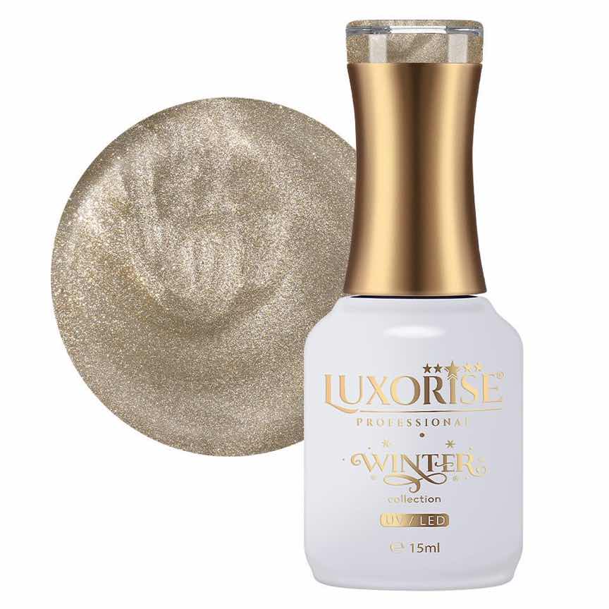 Oja Semipermanenta Winter Collection LUXORISE, Champagne Sparkle 15ml Oja Semipermanenta Winter Collection LUXORISE, Champagne Sparkle 15ml