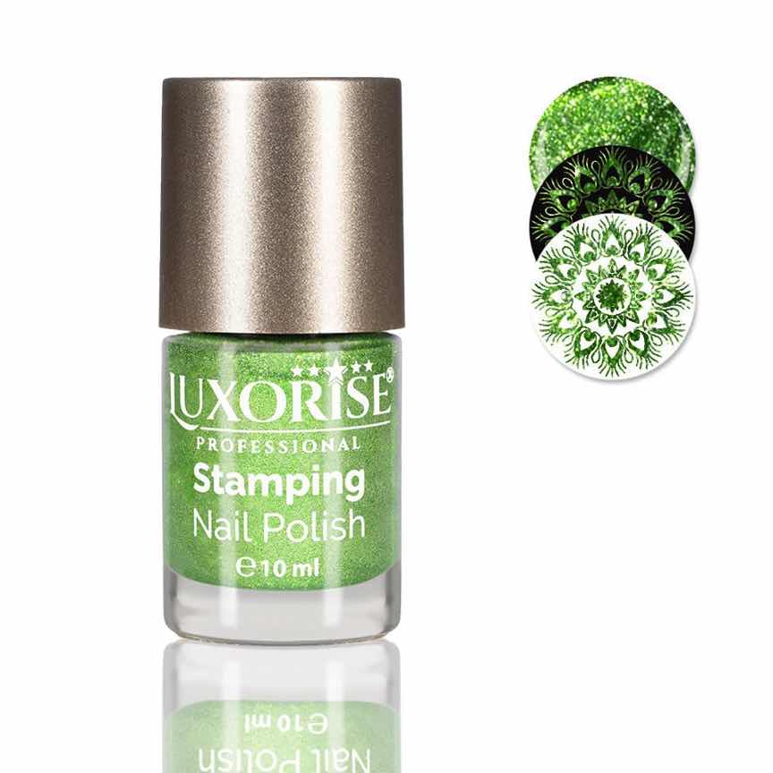 Oja Stampila Unghii LUXORISE, Laser - Emerald #04 Oja Stampila Unghii LUXORISE, Laser - Emerald #04