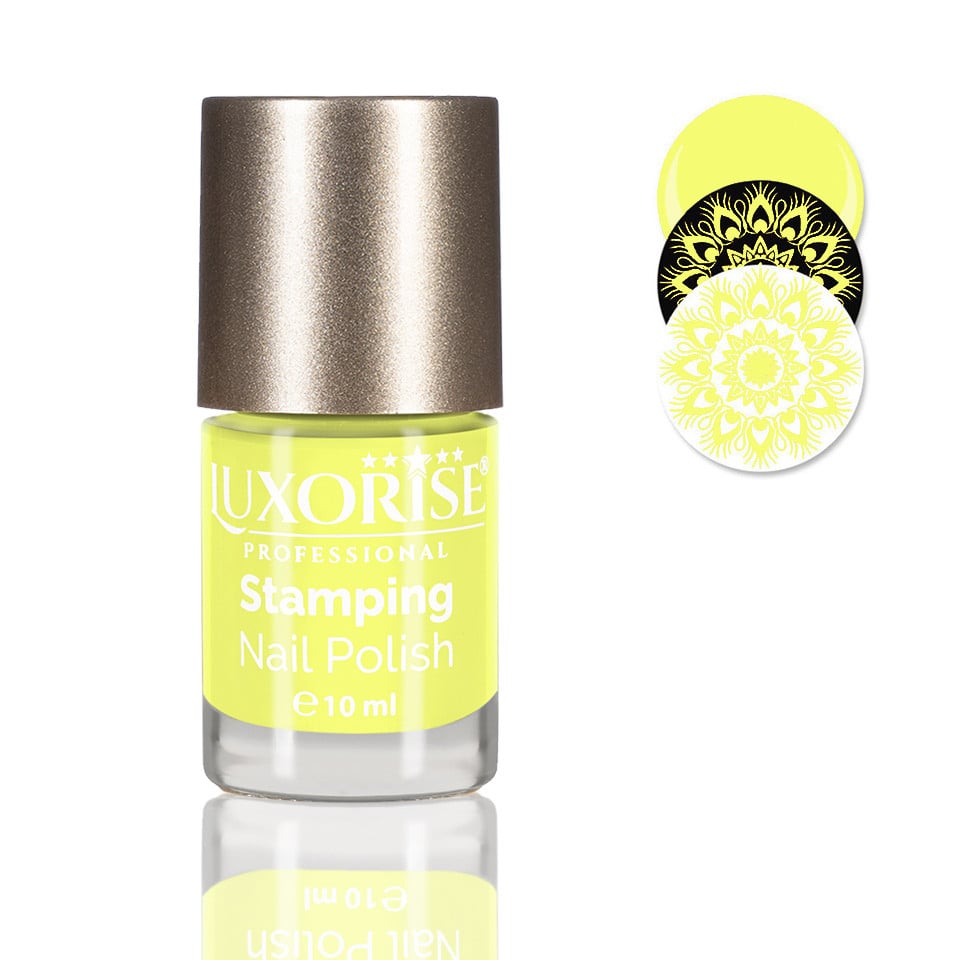 Oja Stampila Unghii LUXORISE, Neon - Vivid Yellow Oja Stampila Unghii LUXORISE, Neon - Vivid Yellow