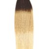 Extensii Cusute Premium Ombre Ciocolatiu/Blond Deschis