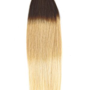 Extensii Cusute Premium Ombre Ciocolatiu/Blond Deschis