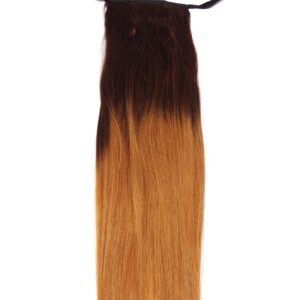 Coada Deluxe Ombre Ciocolatiu/Blond Miere