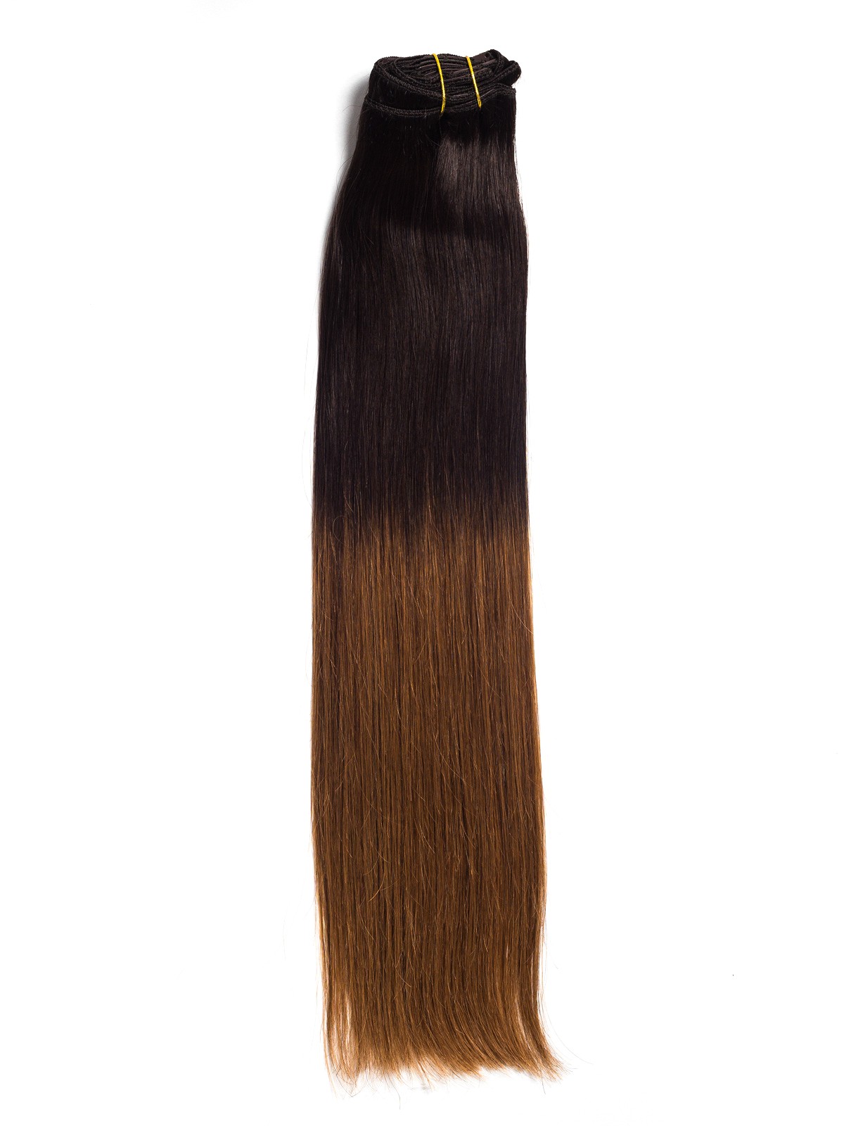 Extensii Clip-On Premium Ombre Saten Inchis/Aramiu Extensii Clip-On Premium Ombre Saten Inchis/Aramiu