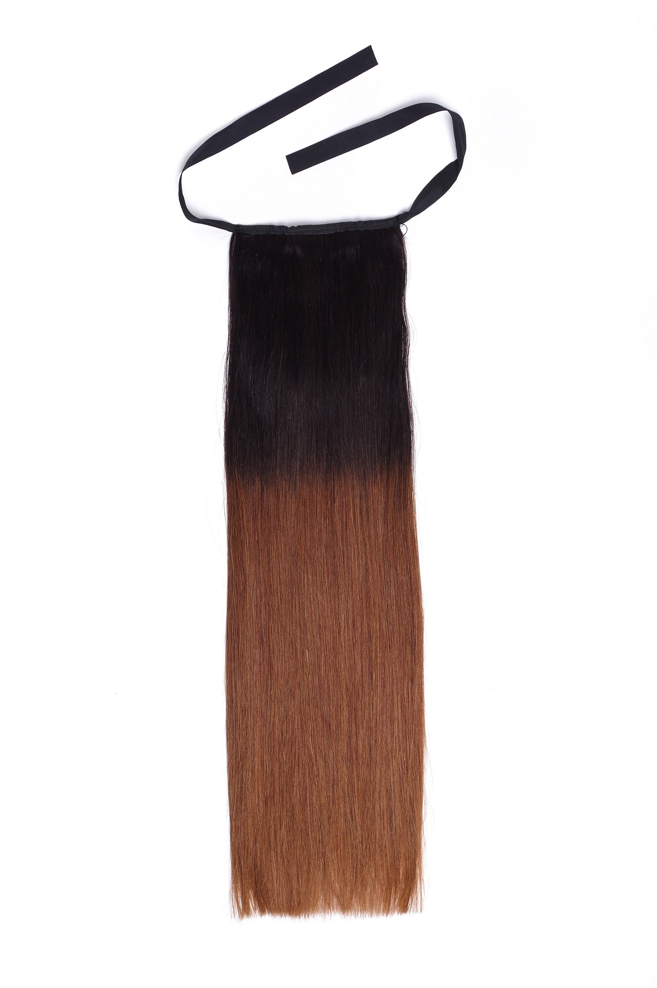 Coada Deluxe Ombre Saten Inchis/Aramiu Coada Deluxe Ombre Saten Inchis/Aramiu