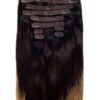 Extensii Clip-On VIP Ombre Saten Inchis/Blond Aluna Extensii Clip-On VIP Ombre Saten Inchis/Blond Aluna