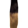Extensii Clip-On Deluxe Ombre Saten Inchis/Blond Aluna