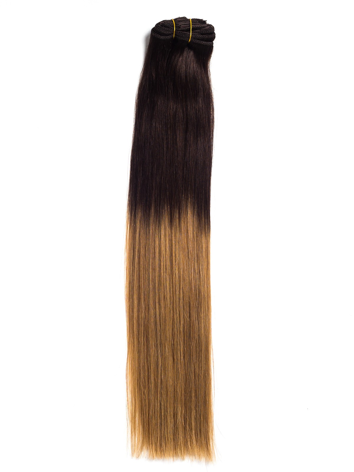 Extensii Clip-On Premium Ombre Saten/Blond Aluna Extensii Clip-On Premium Ombre Saten/Blond Aluna
