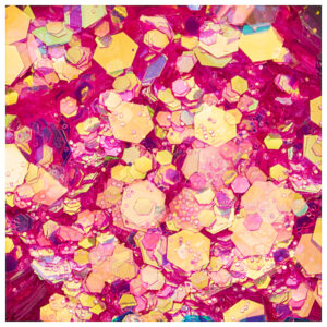 Paiete holo hexa pink