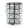 Suport pensule cu cristale - Fashion Black