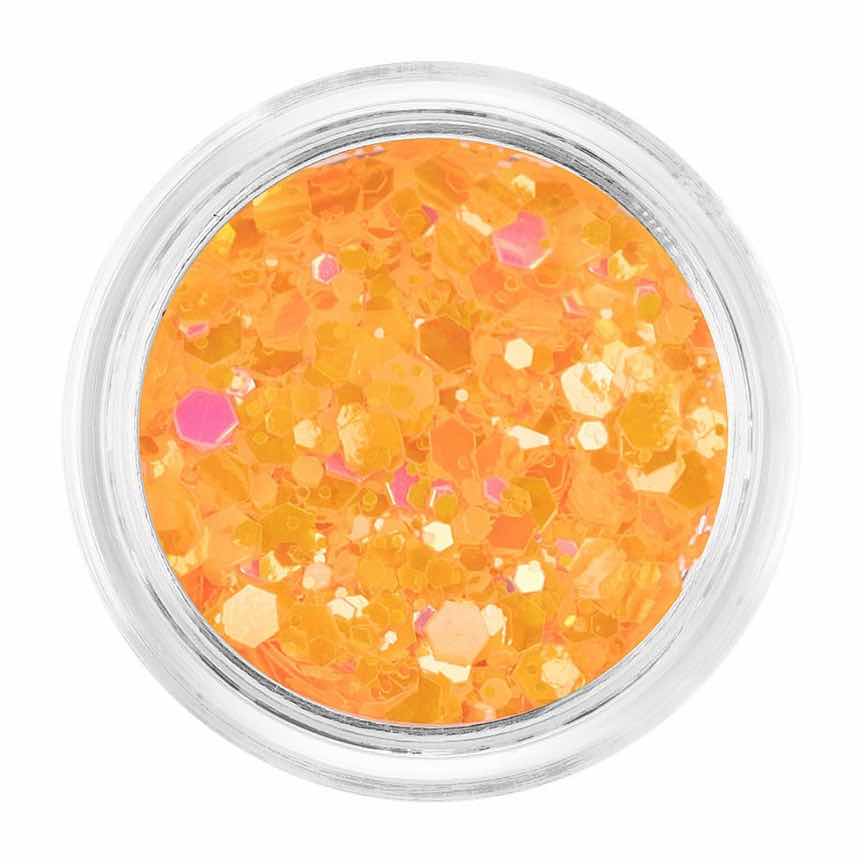Paiete Unghii Neon Fluorescent LUXORISE, Orange Paiete Unghii Neon Fluorescent LUXORISE, Orange