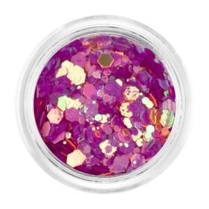 Paiete Unghii Neon Fluorescent LUXORISE, Purple