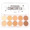 Paleta Concealer & Contouring 10 culori Ushas #A