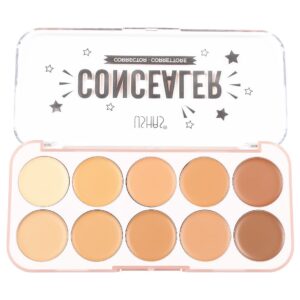 Paleta Concealer & Contouring 10 culori Ushas #A