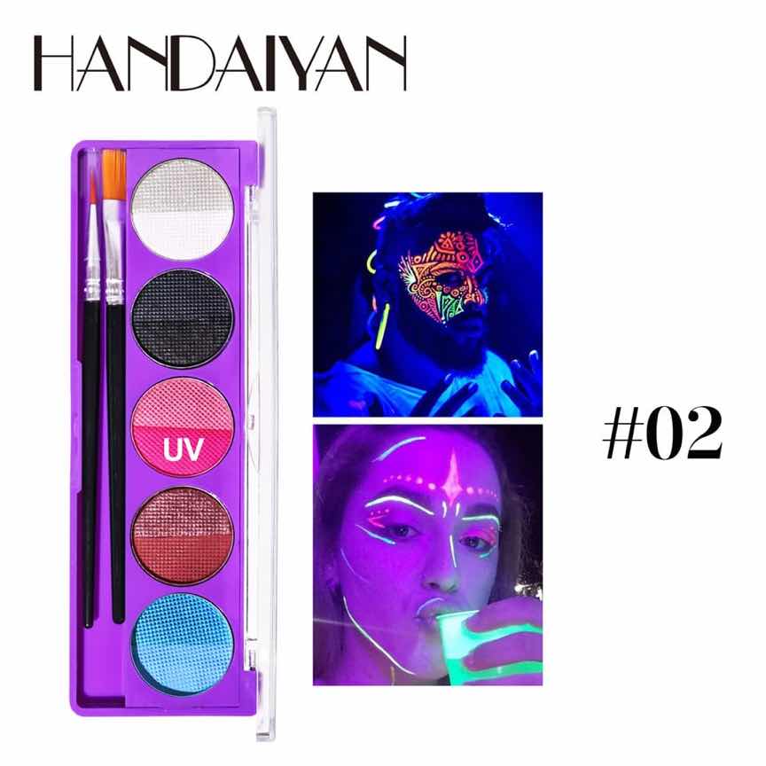 Paleta Machiaj Fata & Corp UV Neon Paint Dream Handaiyan #02 Paleta Machiaj Fata & Corp UV Neon Paint Dream Handaiyan #02