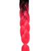 Par Jumbo Ombre Negru/Roz