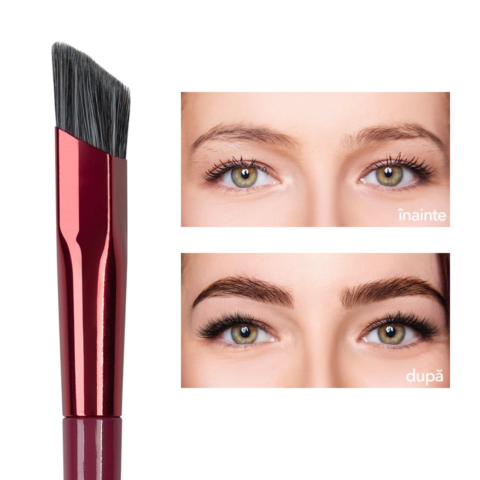 Pensula Machiaj Sprancene SensoPRO Milano Eyebrows MakeUp Brush Pensula Machiaj Sprancene SensoPRO Milano Eyebrows MakeUp Brush