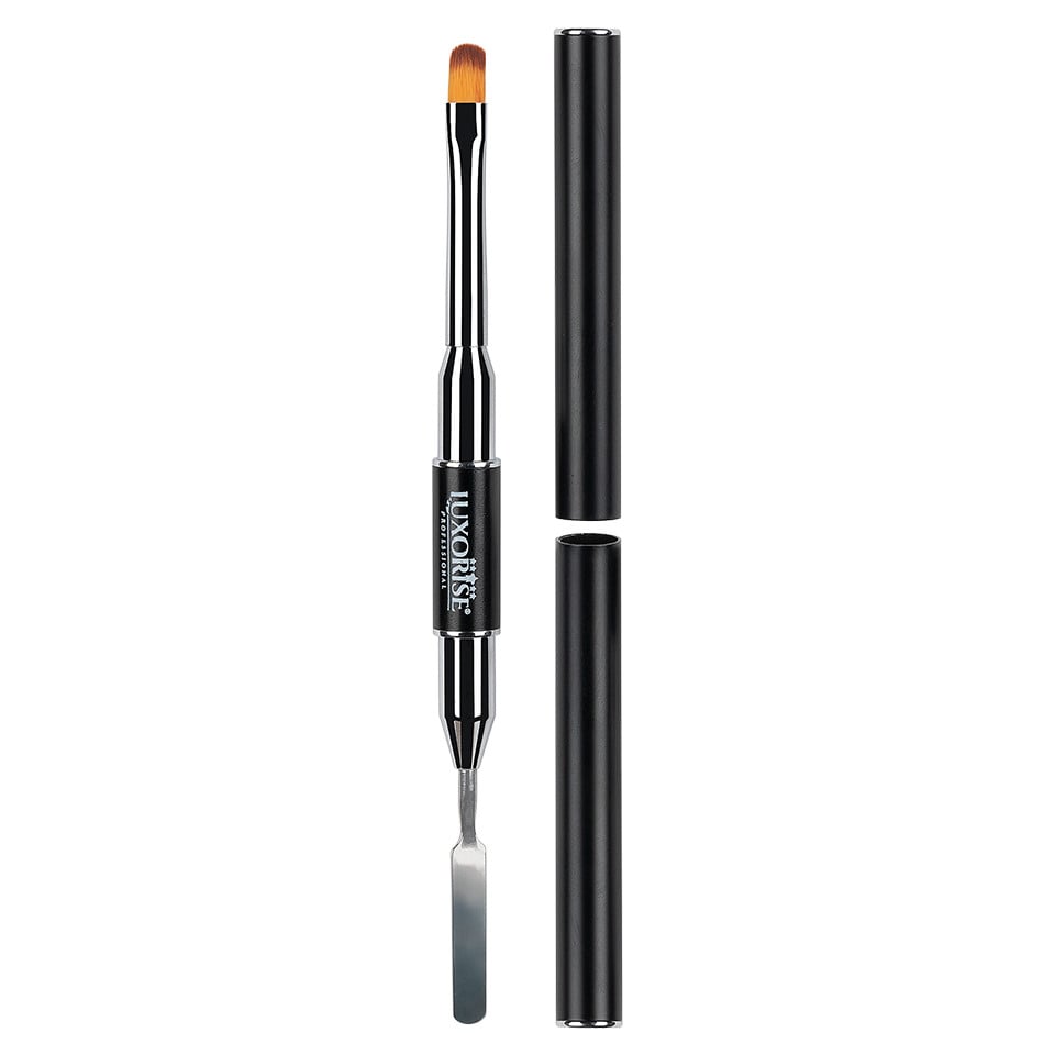 Pensula Polygel cu Spatula pentru Aplicare, LUXORISE Pensula Polygel cu Spatula pentru Aplicare, LUXORISE