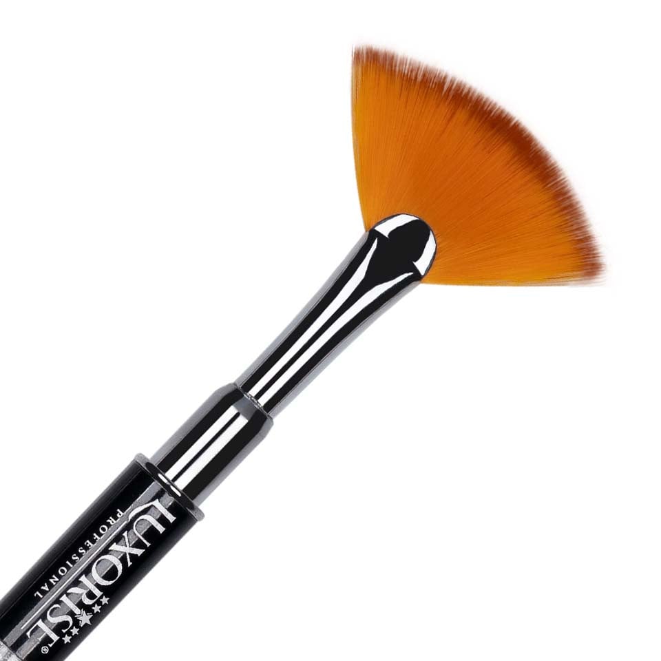 Pensula Unghii Evantai Crystal Premium - LUXORISE Pensula Unghii Evantai Crystal Premium - LUXORISE