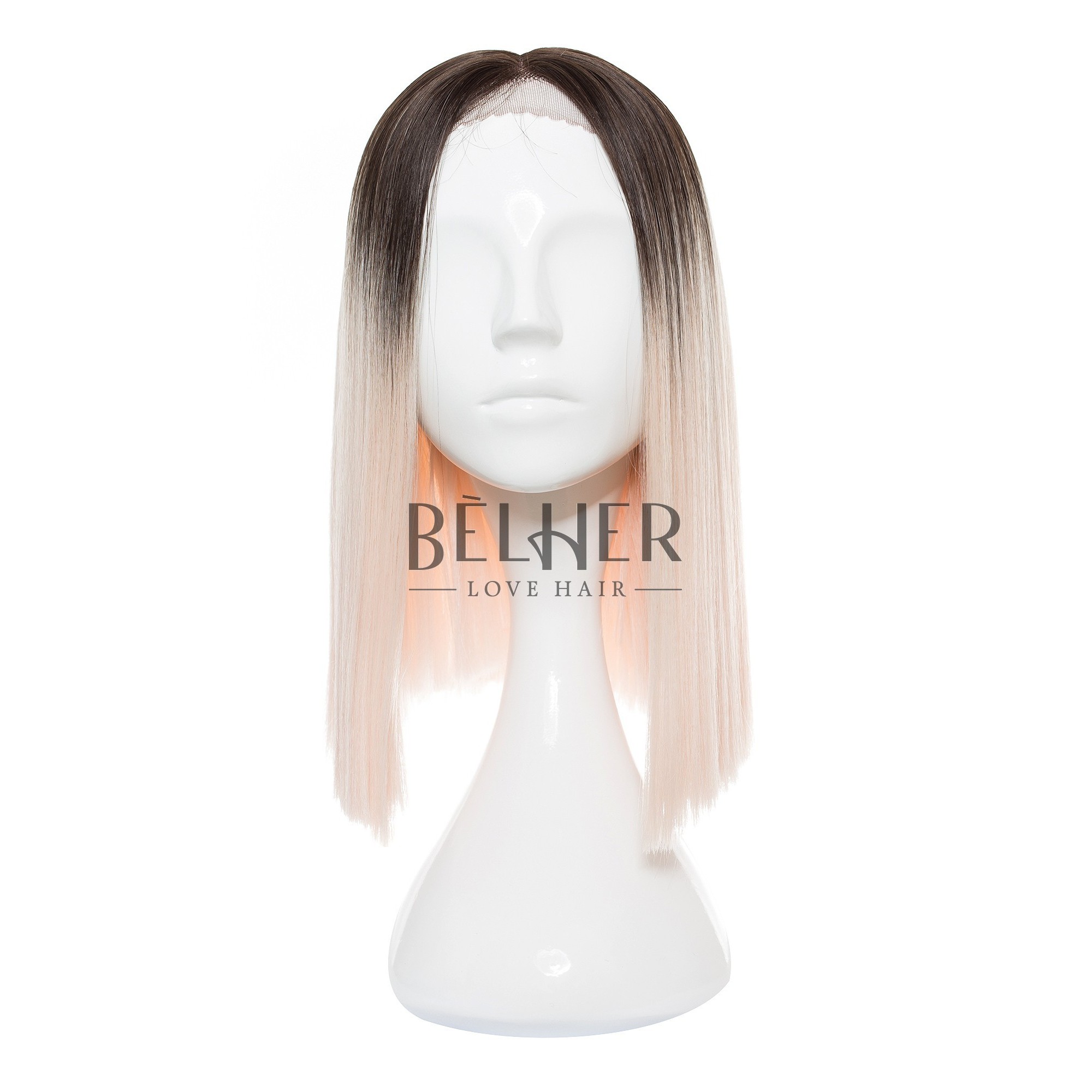 Peruca Brigitte Ombre Roz Pastel Peruca Brigitte Ombre Roz Pastel