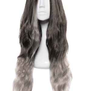 Peruca fibra sintetica Thalia Ombre Grey