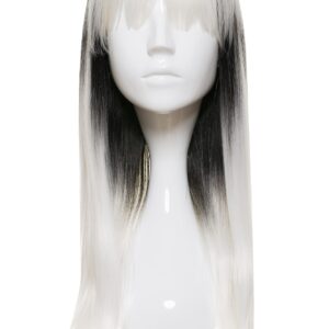 Peruca Florance Ombre Negru Alb