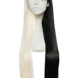 Peruca Maribella Alb/Negru