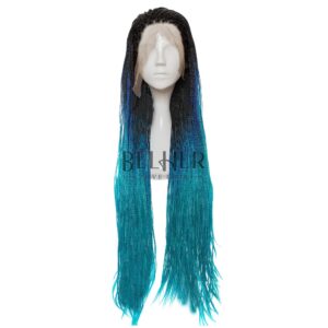 Peruca NYAH Ombre Blue-Teal