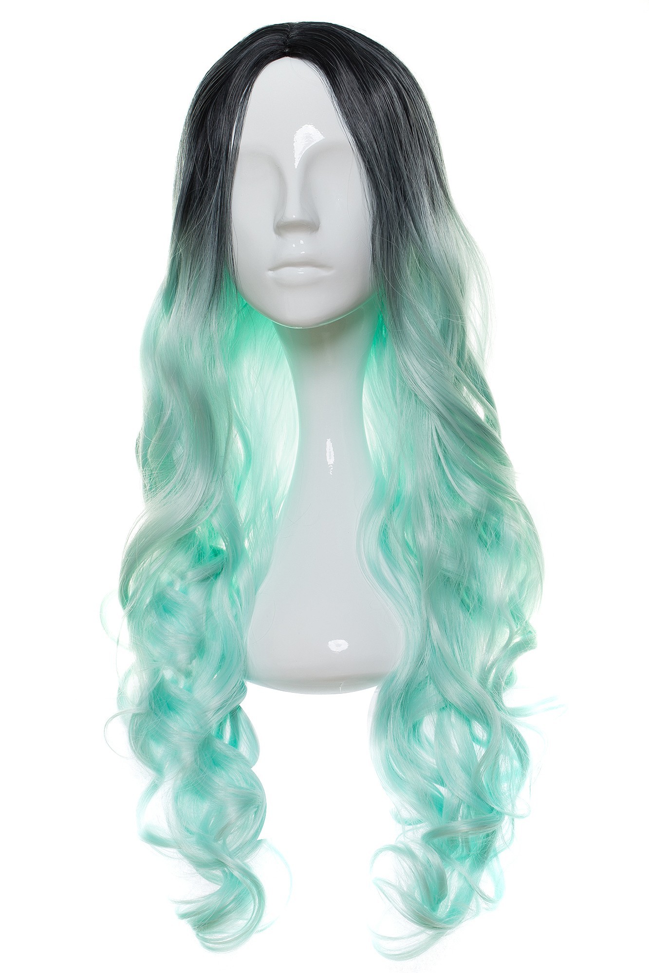 Peruca Selena Ombre Turcoaz Peruca Selena Ombre Turcoaz