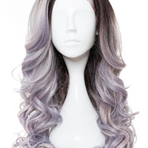 Peruca Vicky Ombre Multicolor Gri