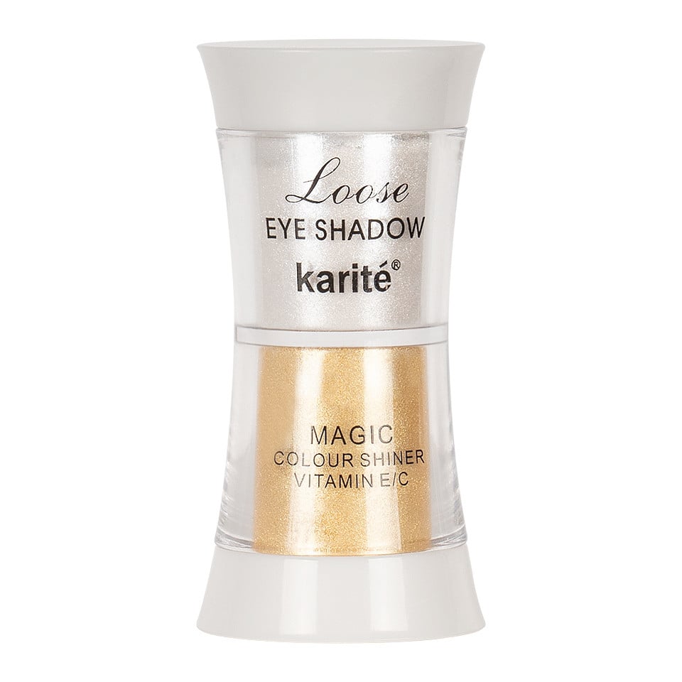 Pigment si Sclipici Gold & White Shimmer 2 in 1 Karite Loose Eye Shadow Pigment si Sclipici Gold & White Shimmer 2 in 1 Karite Loose Eye Shadow