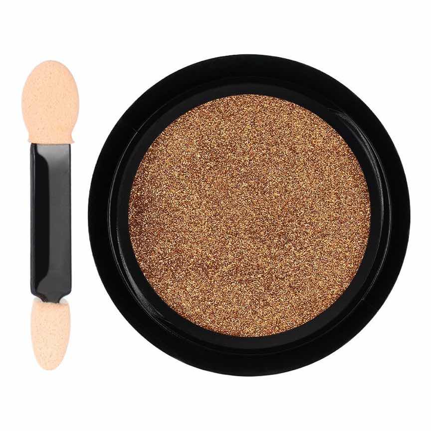 Pigment Unghii Mirror Powder LUXORISE, Cooper Shine Pigment Unghii Mirror Powder LUXORISE, Cooper Shine