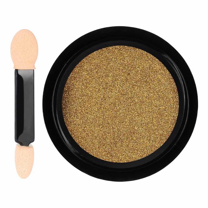 Pigment Unghii Mirror Powder LUXORISE, Gold Pigment Unghii Mirror Powder LUXORISE, Gold