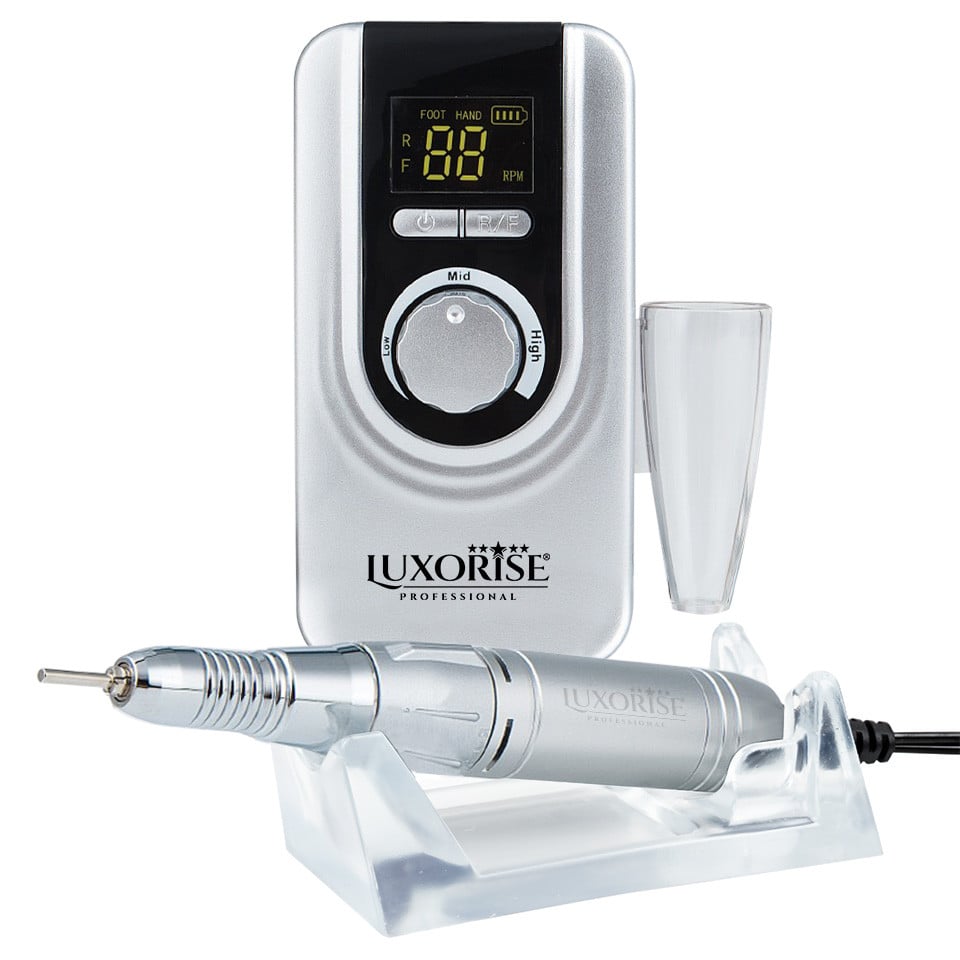Pila Electrica Portabila Revolution Elite - LUXORISE , 35.000 RPM, Silver Pila Electrica Portabila Revolution Elite - LUXORISE , 35.000 RPM, Silver