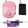 Pila electrica profesionala PowerPRO Ultra - LUXORISE , 30.000 RPM, Roz Pila electrica profesionala PowerPRO Ultra - LUXORISE , 30.000 RPM, Roz