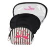 Portfard Travel Transparent & Black, SensoPRO Flamingo, set 3 buc
