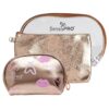 Portfard Travel Transparent & Gold, SensoPRO Holiday, set 3 buc