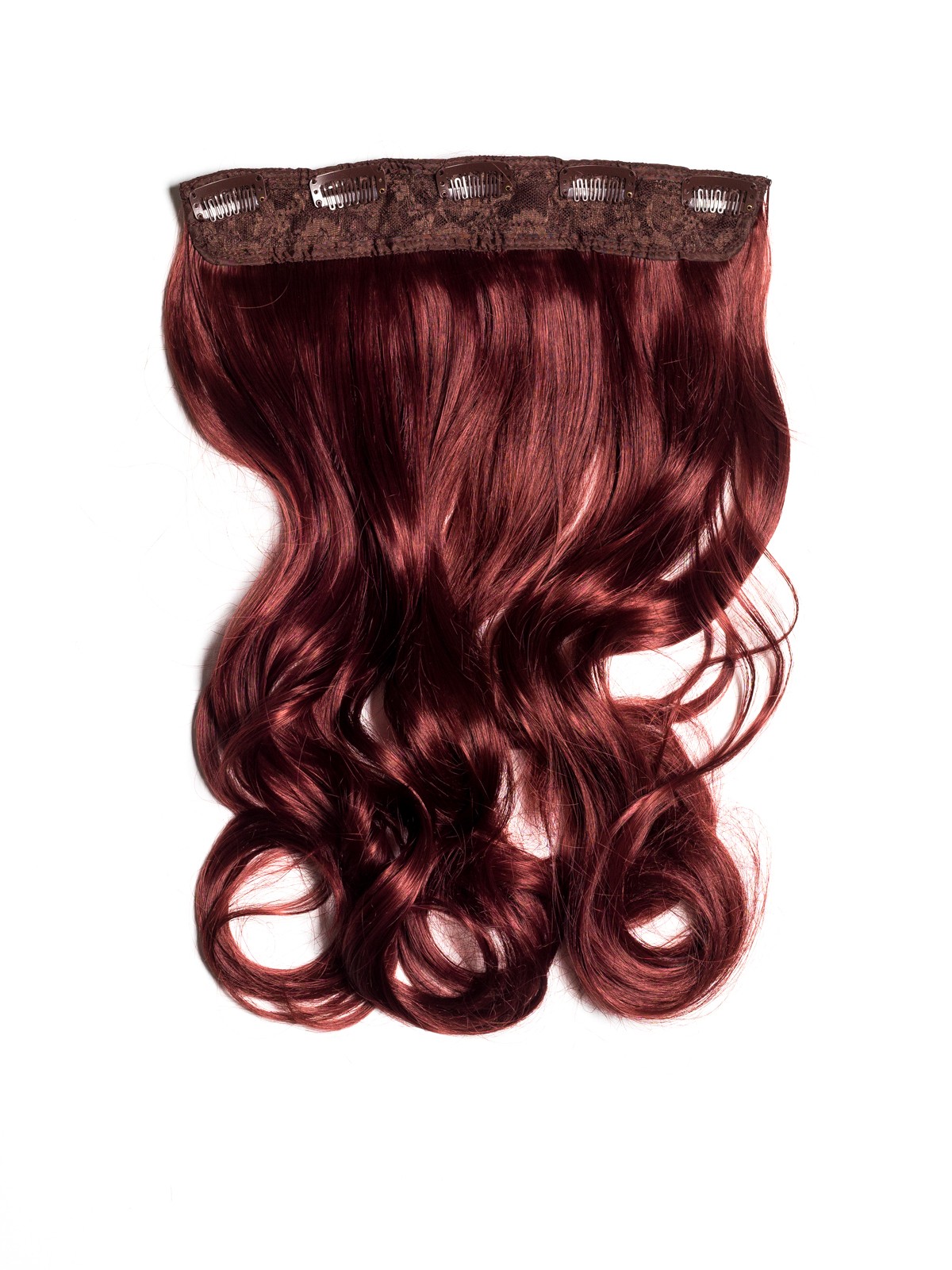 Tresa Clip-On Ondulat Roscat Deschis Tresa Clip-On Ondulat Roscat Deschis