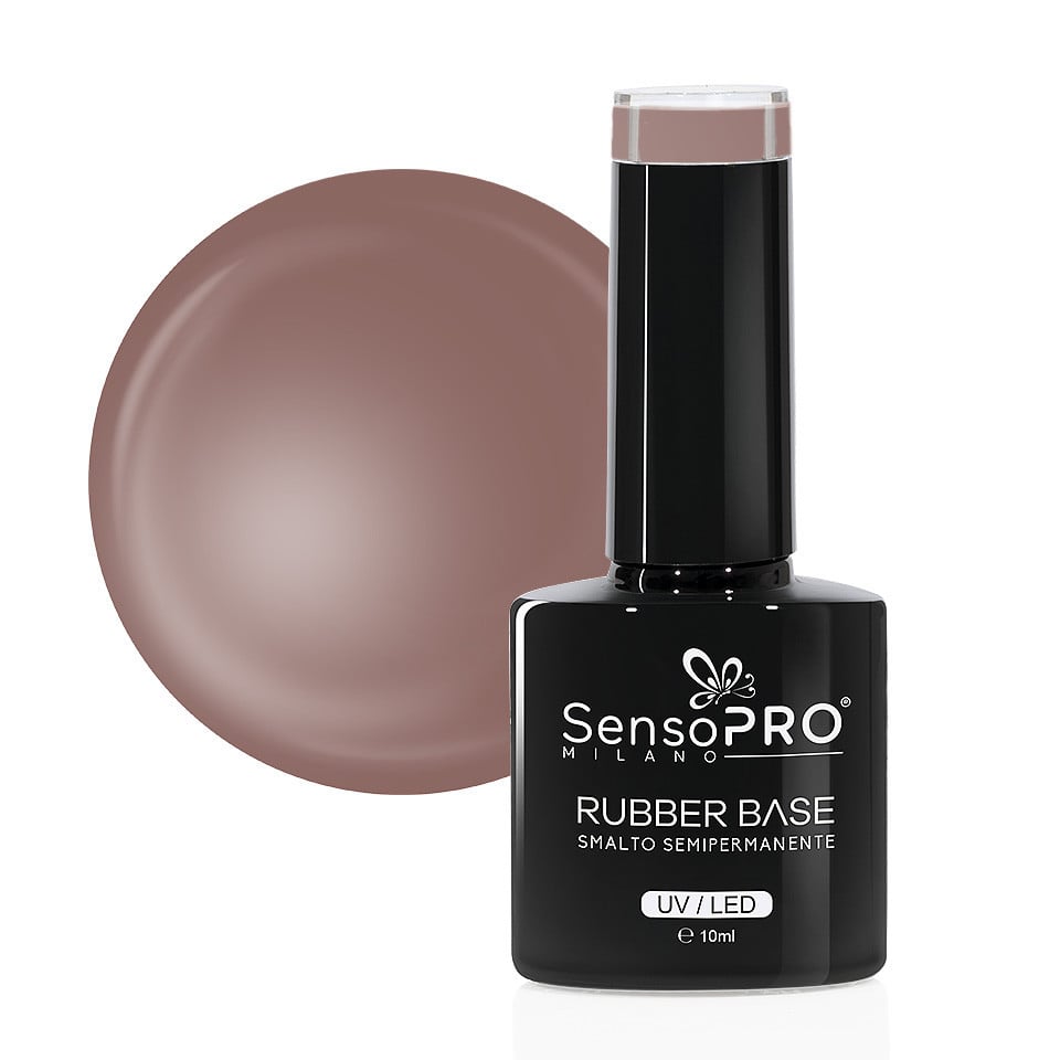 Rubber Base Gel SensoPRO Milano 10ml, #24 Desire Rubber Base Gel SensoPRO Milano 10ml, #24 Desire