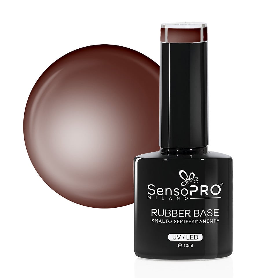Rubber Base Gel SensoPRO Milano 10ml, #41 Wine Rubber Base Gel SensoPRO Milano 10ml, #41 Wine