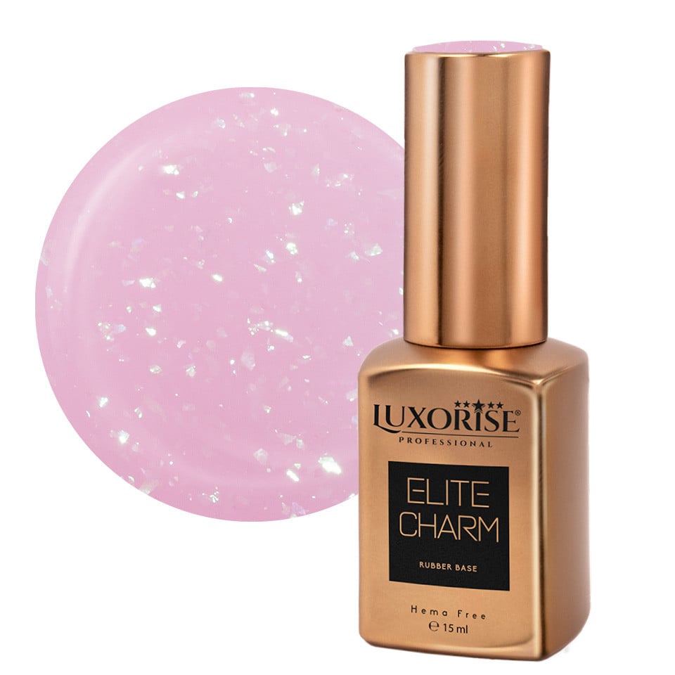 Rubber Base Hema Free LUXORISE ELITE CHARM - Ballet Pink 15ml Rubber Base Hema Free LUXORISE ELITE CHARM - Ballet Pink 15ml
