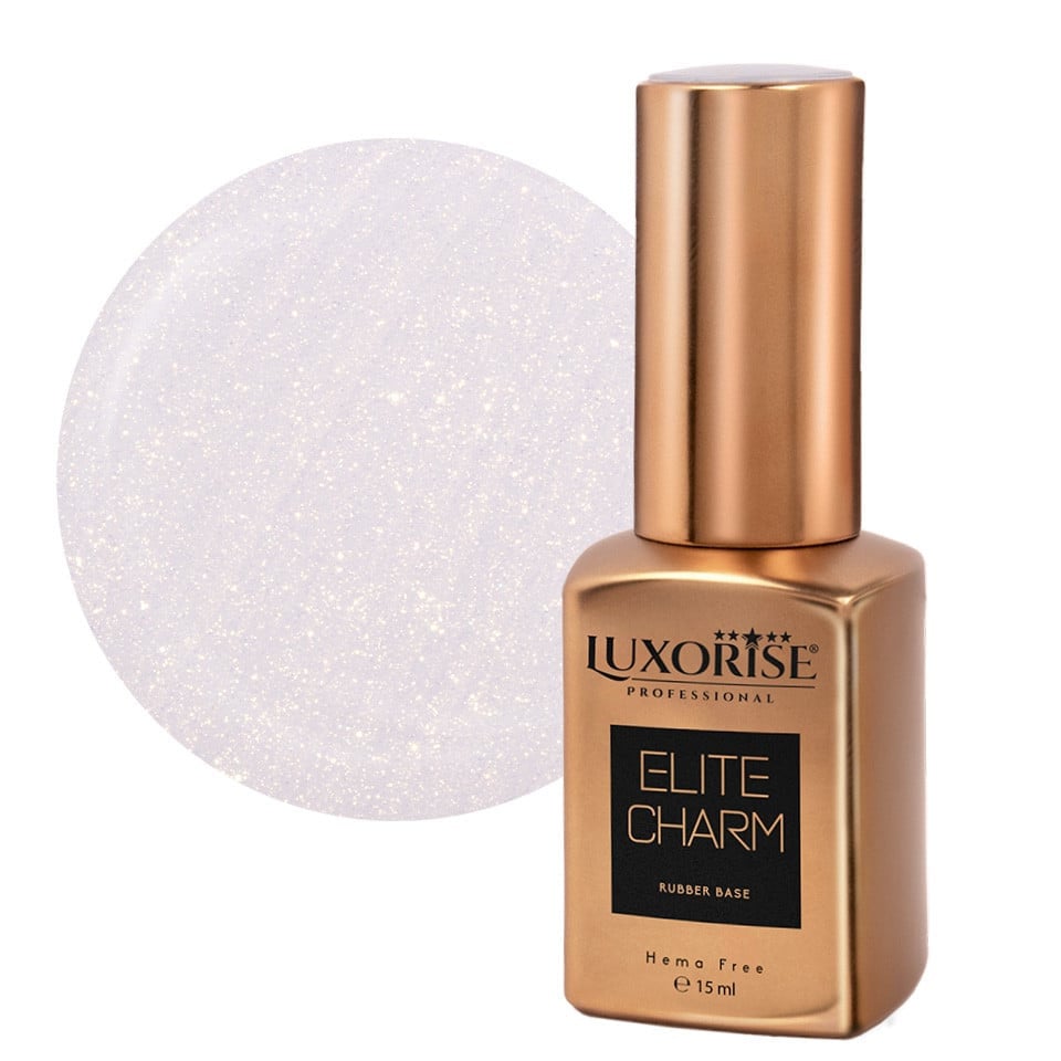 Rubber Base Hema Free LUXORISE ELITE CHARM - Frosted Sparkle 15ml Rubber Base Hema Free LUXORISE ELITE CHARM - Frosted Sparkle 15ml