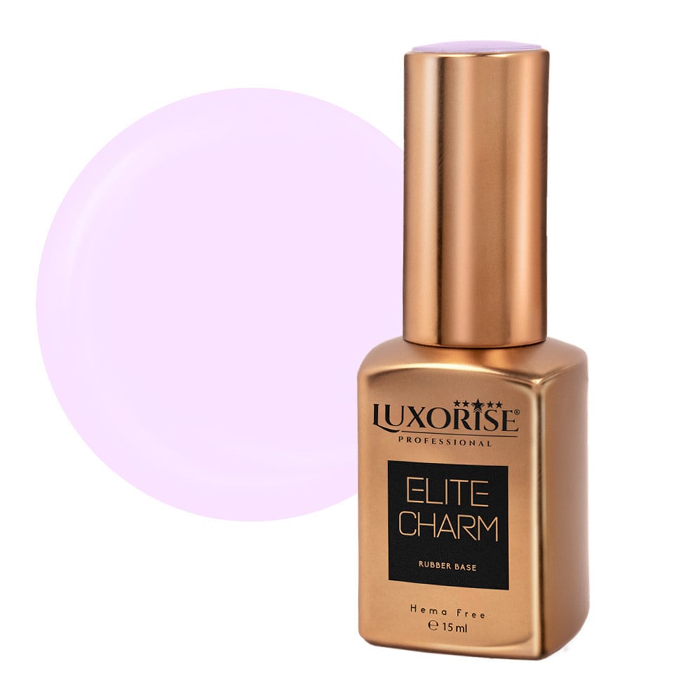 Rubber Base Hema Free LUXORISE ELITE CHARM - Lavender Breeze 15ml Rubber Base Hema Free LUXORISE ELITE CHARM - Lavender Breeze 15ml
