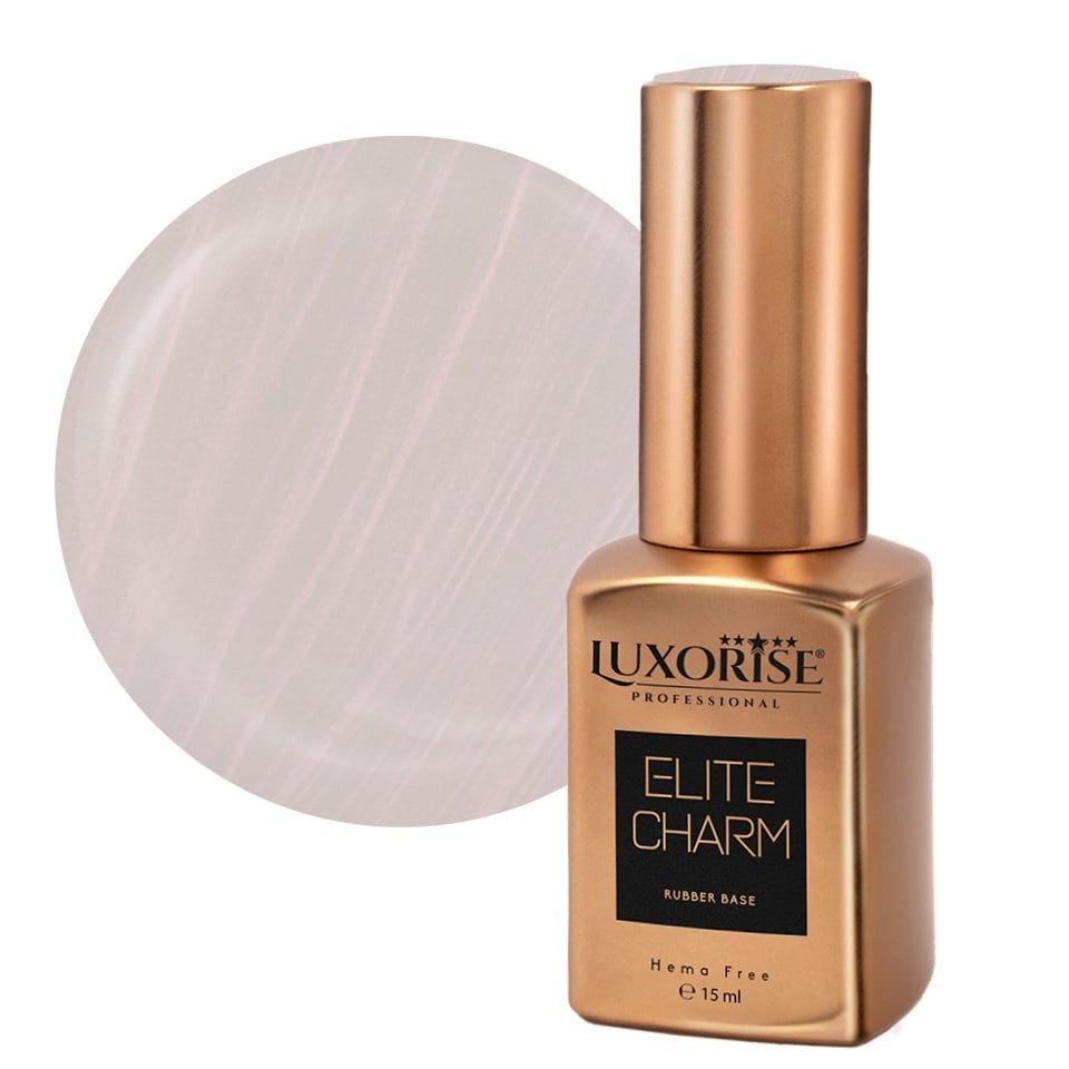 Rubber Base Hema Free LUXORISE ELITE CHARM - Pearl Grace 15ml Rubber Base Hema Free LUXORISE ELITE CHARM - Pearl Grace 15ml