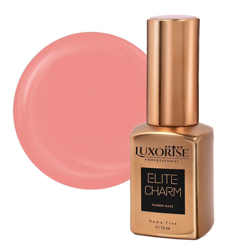 Rubber Base Hema Free LUXORISE ELITE CHARM - Rich Nude 15ml Rubber Base Hema Free LUXORISE ELITE CHARM - Rich Nude 15ml