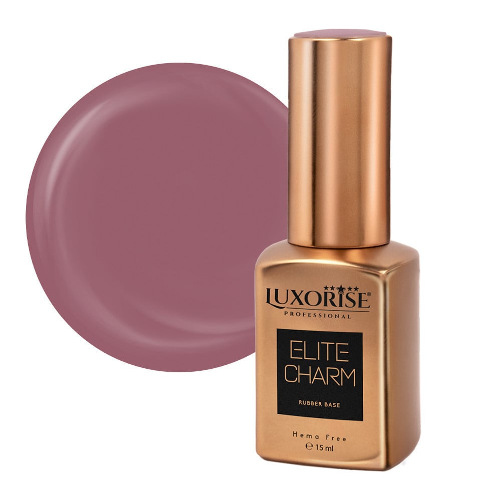 Rubber Base Hema Free LUXORISE ELITE CHARM - Rose Nude 15ml Rubber Base Hema Free LUXORISE ELITE CHARM - Rose Nude 15ml