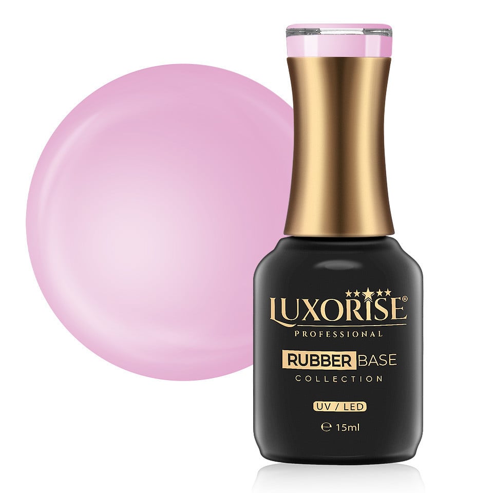 Rubber Base LUXORISE Crystal Collection - Satin Blush 15ml Rubber Base LUXORISE Crystal Collection - Satin Blush 15ml