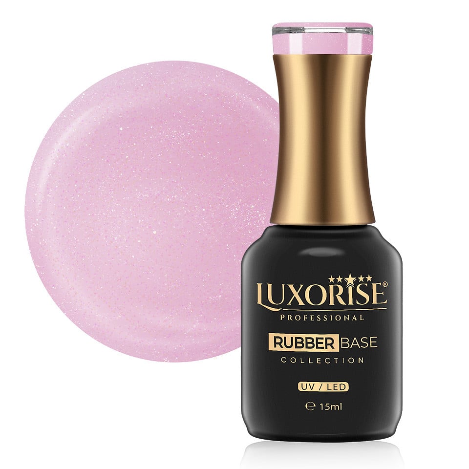 Rubber Base LUXORISE Exquisite Collection - Whisper Pink 15ml Rubber Base LUXORISE Exquisite Collection - Whisper Pink 15ml