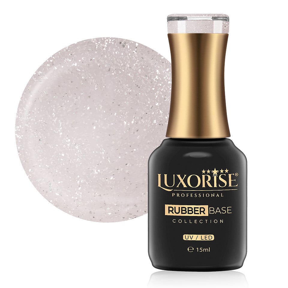 Rubber Base LUXORISE Glamour Collection - Antique Gold 15ml Rubber Base LUXORISE Glamour Collection - Antique Gold 15ml